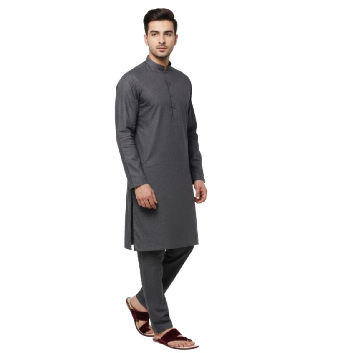 Men's Fancy Velvet Party Wear - Chappal - Image 7