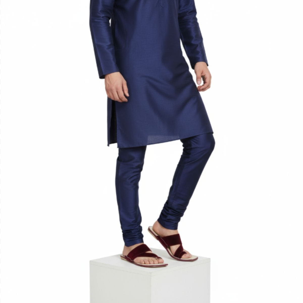 Men's Fancy Velvet Party Wear - Chappal - Image 3